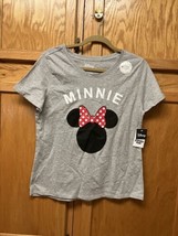 Disney NWT womens MINNIE MOUSE tee shirt sz M - £9.31 GBP