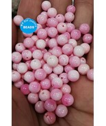 High Quality --20pcs Pink  Queen Conch Jewel Round 8mm  loose beads for ... - $9.70