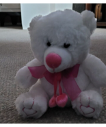 Playful Plush Chrisha Stuffed Bear Heart Valentines Day Love Cute Gift - £7.96 GBP