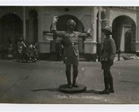 Policeman Directing Traffic in Singapore Real Photo Postcard 1930&#39;s - $27.72