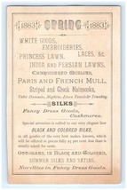 Spring 1883 Victorian Trade Card - $37.62
