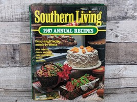 1987 Annual Recipes Southern Living Hardcover Cookbook 384 Pages Vintage... - £10.09 GBP