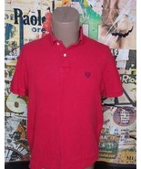 Preowned Chaps red medium size polo - £6.38 GBP