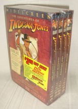 The Adventures Of Indiana Jones 4 Dvd Set Movie Collection Factory Sealed - £11.82 GBP