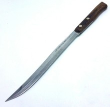 Vintage Flint Stainless Arrowhead Vanadium Slicer 13 1/4&quot; Knife - £10.12 GBP