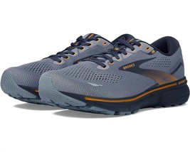 Brooks men&#39;s ghost 15 running shoes ( d width ) in FLINESTONE/PEACOAT/OAK - - $116.82