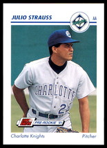 1991 Line Drive AA #144 Julio Strauss Charlotte Knights - $2.45