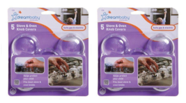 Stove &amp; Oven Knob Covers 5-ct, Plastic, Clear - Dreambaby L730A (2-PACK) - $1.98
