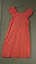 Ladies Sleeveless dress by Dress Barn size 6 with ruffled shoulders - $7.91