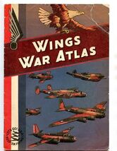 Wings War Atlas 1942 Maps Air Raid Precautions Facts of Counties At War ... - $17.82