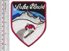 Vintage Skiing New York Lake Placid Ski Area - Resort Lake Placid, NY Patch - £7.82 GBP