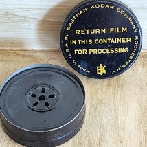 Vintage Eastman Kodak Company 2&quot; Tin Film Canister Rochester NY &amp; Empty ... - £8.62 GBP