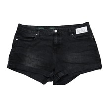 Wild Fable Shorts Womens 20W Black High Waist Boyfriend Style Casual Bottoms - $19.68