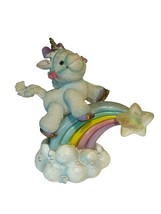 Unicorn Figurine Pegasus Enesco Starlight Starbright 1995 Follow Your Dr... - £30.93 GBP