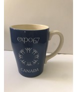 VINTAGE EXPO 67 MONTREAL Canada Corp SADLER ENGLAND Blue Coffee Cup - $9.90