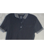 J Crew Polo Shirt Mens Extra Small Gray Short Sleeve Stretch Pique Casua... - £9.87 GBP