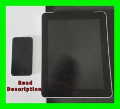 Mixed Lot Of 2 Apple Classic iPad And iPod ~ Read Description ~ For Part... - $29.69
