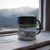 Color Changing! Rocky Mountain National Park ThermoH Morphin Ceramic Coffee Mug  - £11.76 GBP