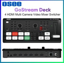 OSEE GoStream Deck HDMI Pro Live Streaming Multi Camera Video Mixer Switcher NEW - £253.21 GBP