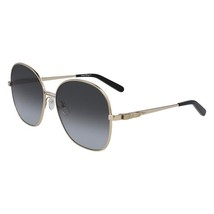 Salvatore Ferragamo Sunglasses SF242S 738 Gold/Grey Gradient Authentic 60mm - $96.03