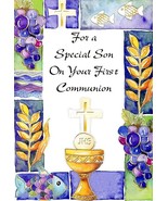 For A Special Son on Your Communion - Communion Greeting Card - 25030 - $51.04 MXN