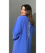 Moroccan Caftan, long dress, handmade, Muslim dress - $180.53 CAD