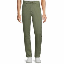 George Men’s Premium 5 Pocket Garment Washed Pants, Size 32 X 32 Color G... - $22.76