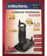 Northwestern Bell Phones Cordless Telephone Excursion iBlack NEW 50 Channel - $336.88 MXN