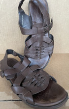 Born Cassia women&#39;s ladies brown fisherman huarache sandals shoes 8 39  B51206 - £11.11 GBP