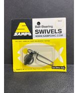 USA Made Sampo Ball-Bearing Coastlock Snap Swivel 300# Size 8 Pack of 1 - $10.09 CAD