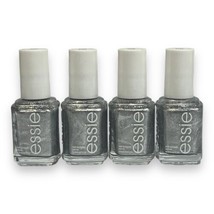 Essie Nail Lacquer .46 Fl Oz 1710 Jingle Belle Silver Nail Polish 4 Pack - £20.83 GBP