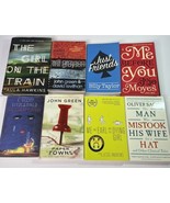 Fiction Books lot Of 8 Girl On The Train, Paper Towns, Just Friends Grea... - £11.39 GBP