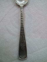 Rogers & Hamilton Cardinal Silver Plate Fruit/Orange Spoon Pat.1887 image 3