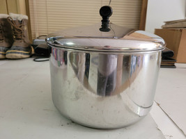 Farberware 8 Quart Stockpot Stainless Steel Alumninum Clad Stew  Kitchen... - $21.99