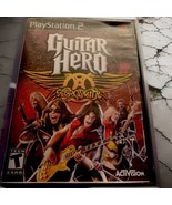 Guitar Hero: Aerosmith (Sony PlayStation 2, 2008) Tested Working - $14.84