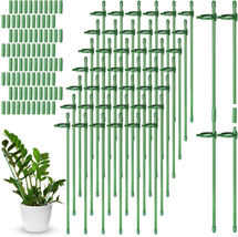 120 Pcs Adjustable Plant Support Stakes for Garden 12 Inch (Green) - £58.08 GBP
