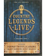 Country Legends Live: Volume 2 DVD CONWAY TWITTY MARTY ROBBINS ALABAMA R... - $12.99