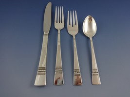 Diadem by Reed & Barton Sterling Silver Flatware Service 12 Set 54 Pcs Modernism - £3,715.34 GBP