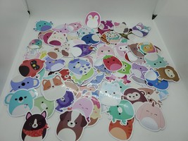 Squishmallow Vinyl Sticker Lot of 100 Various - £10.09 GBP