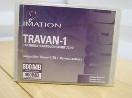NOS Factory Sealed 3M TRAVAN-1 TR-1 Tape Cartridge 400MB - 800MB - $5.99
