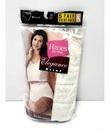 New Sealed Vintage 5 Pack Hanes Her Way Elegance Brief Size 6 - $59.99