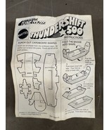 Mattel Redline 1974 Hot Wheels Thundershift 500 Race Track Set Instructi... - $24.74