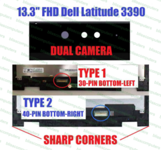 FHD LED LCD Touch Screen Digitizer Display Assembly Dell Latitude 3390 P69G - $149.60