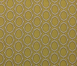 Ballard Designs Capri Butter Yellow Medallion Sunbrella Outdoor Fabric By Yard - £15.58 GBP