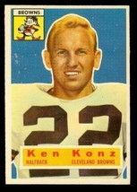 Vintage Football Card 1956 Topps #33 Ken Konz Cleveland Browns Halfback - £10.30 GBP