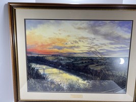 “On Entering Boyle County” Sheldon Tapley Framed/ Matted Art Print 33X26 Framed - £293.42 GBP