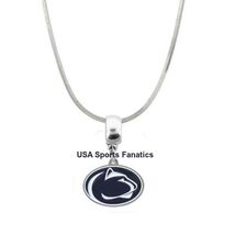 Penn State Nittany Lions Team Logo Pendant Necklace On A 925 Snake Chain... - $9.85