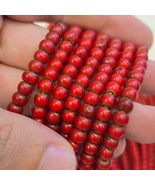 6-6,5 mm Antik Venezianisch Weiß Herz Afrikanischer Handel Perlen Langer... - $441.26 MXN
