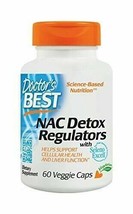 NEW Doctor&#39;s Best NAC Detox Regulators with Seleno Excell Non-GMO Vegetarian - £12.60 GBP