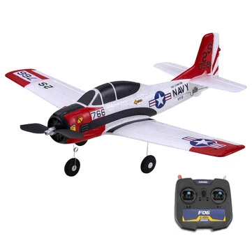 FMS T-28 410mm Wingspan 2.4GHz 4CH Built-in Gyro EPP RC Airplane Fixed W... - $221.71 CAD